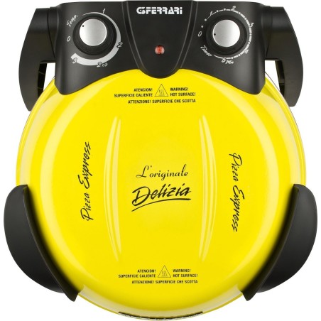 G3 Ferrari Pizza Express Delizia 12kW Yellow Pizza Oven - Perfect for Authentic Italian Pizzas!